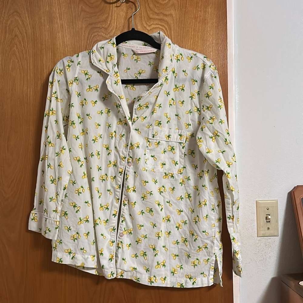 Victoria’s Secret lemon blouse